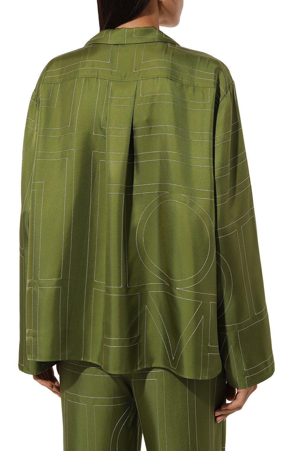 Шелковая рубашка TOTEME, арт. 241-WRT976-FB0089, фото 4