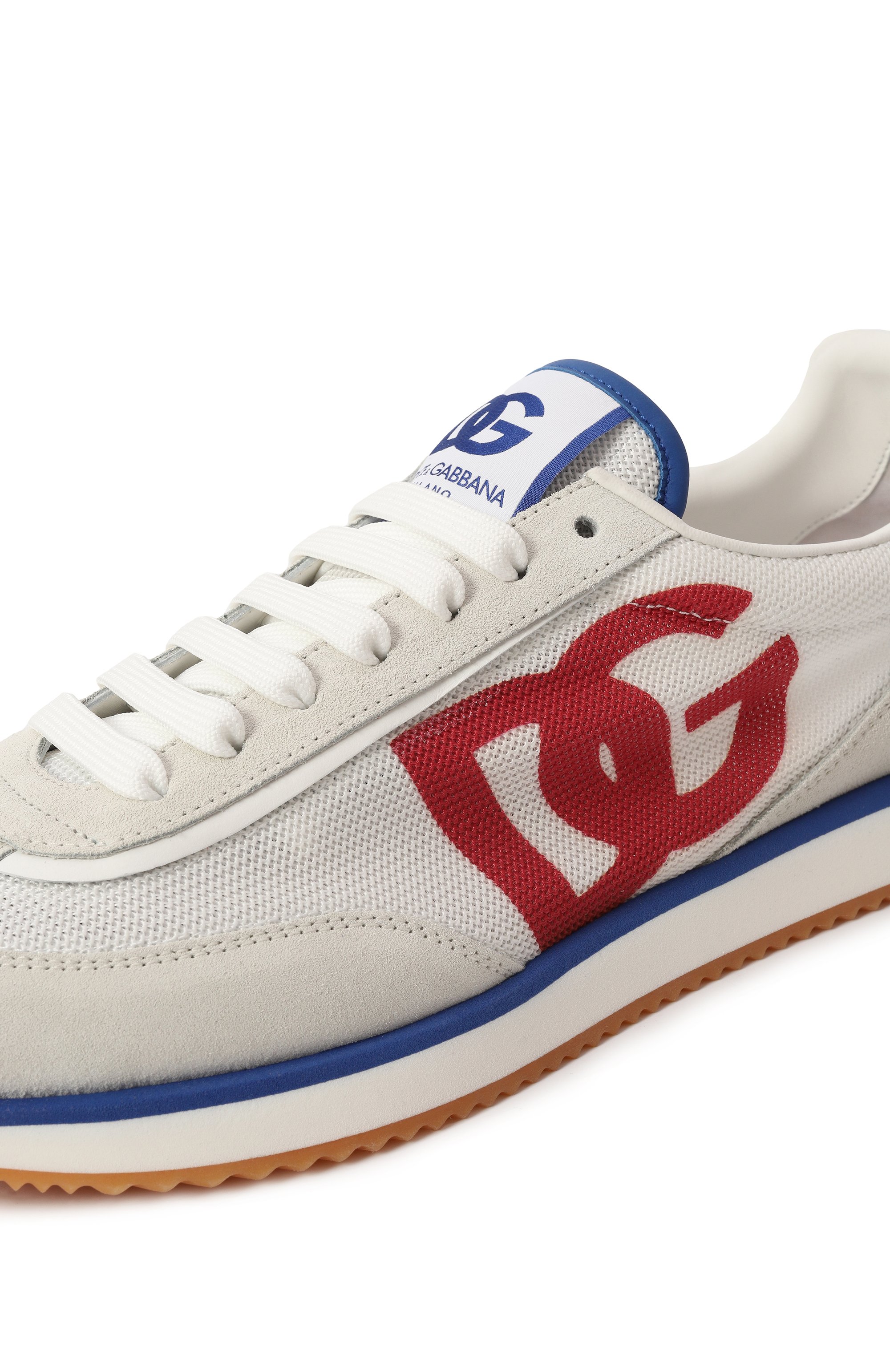 Комбинированные кроссовки dg cushion DOLCE & GABBANA, арт. CS2288/A5355, фото 7