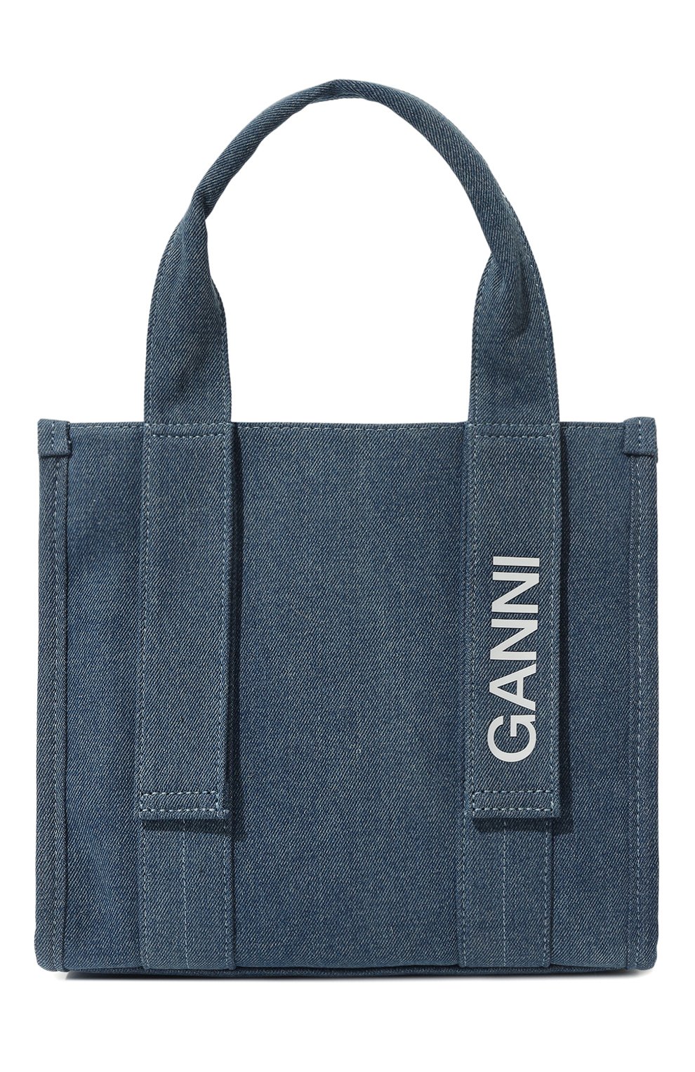 Сумка GANNI синего цвета по цене 29150 руб., арт. A5457, фото 6 Сумка GANNI, арт. A5457, фото 6