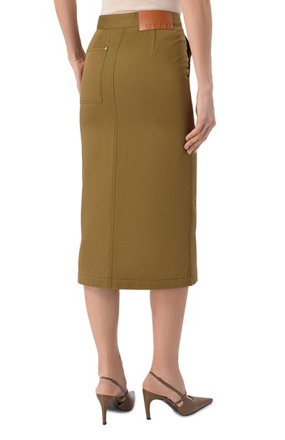 Хлопковая юбка MSGM, арт. 4041MDD13/267104, фото 4