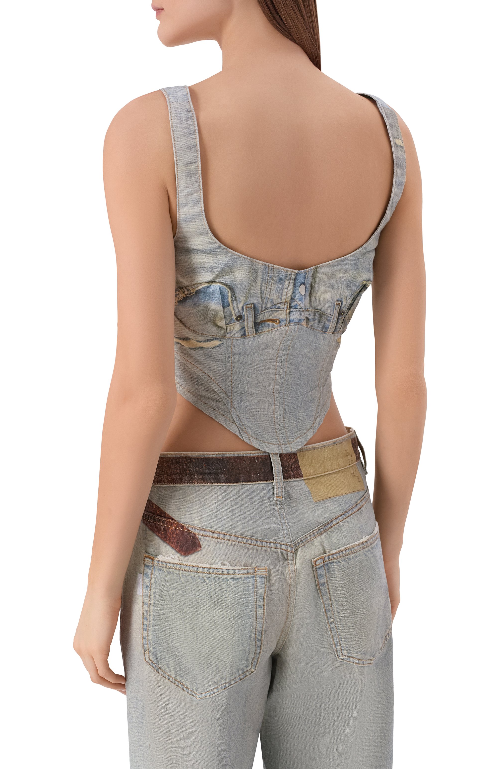 Джинсовый топ elsie HAIKURE, арт. HEW06101GF182PR002/ELSIE TL0, фото 4
