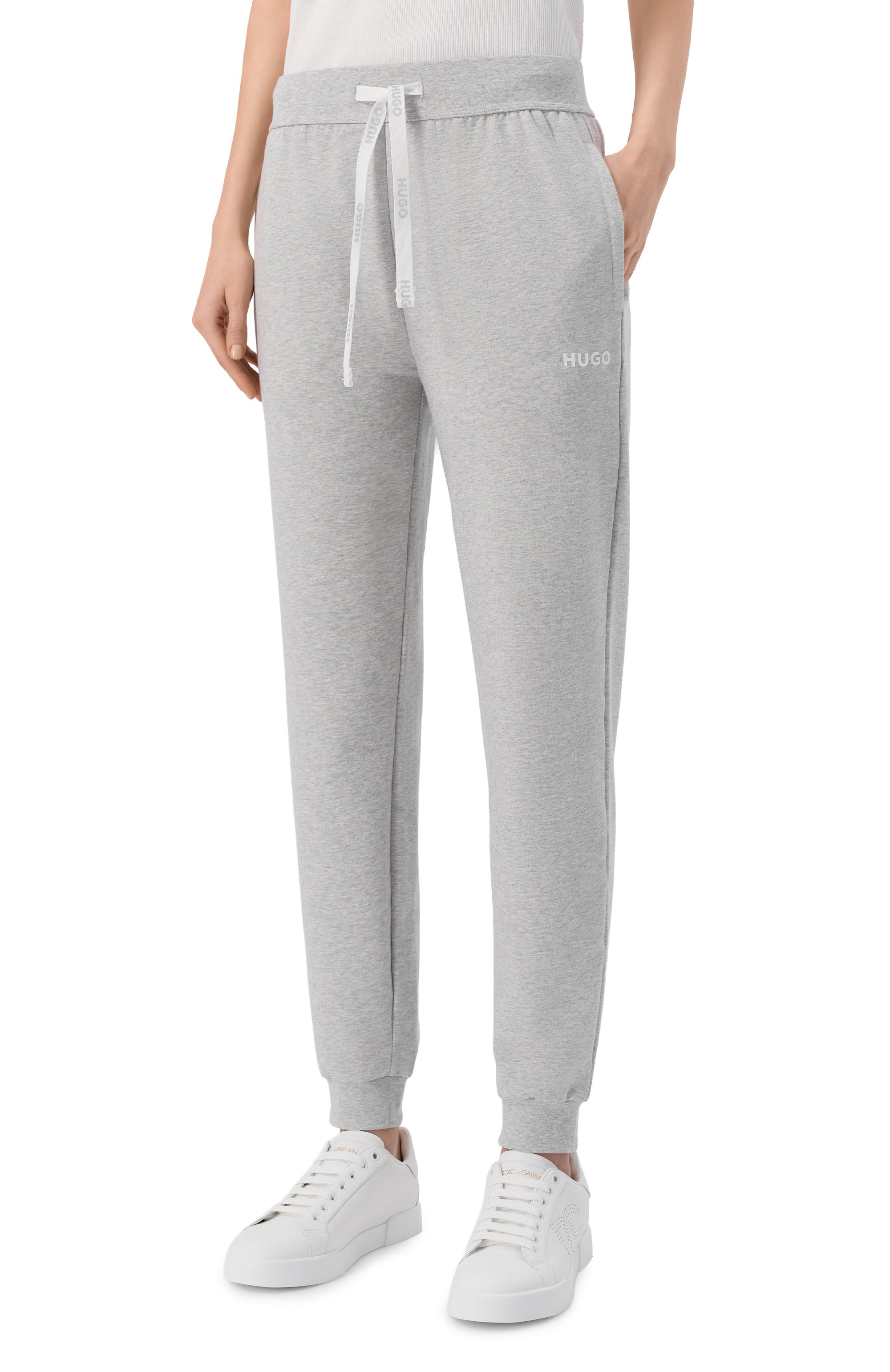 Хлопковые джоггеры HUGO, арт. 50556326, фото 3
