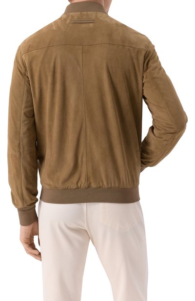 Замшевый бомбер ZEGNA, арт. E169/UEPVMA8, фото 4