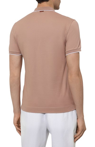 Хлопковое поло ZEGNA, арт. UD358A7/D746, фото 4