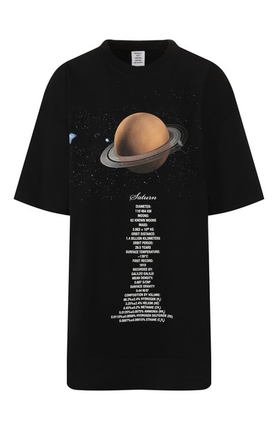 Женская хлопковая футболка VETEMENTS, арт. UAH20TR901/W