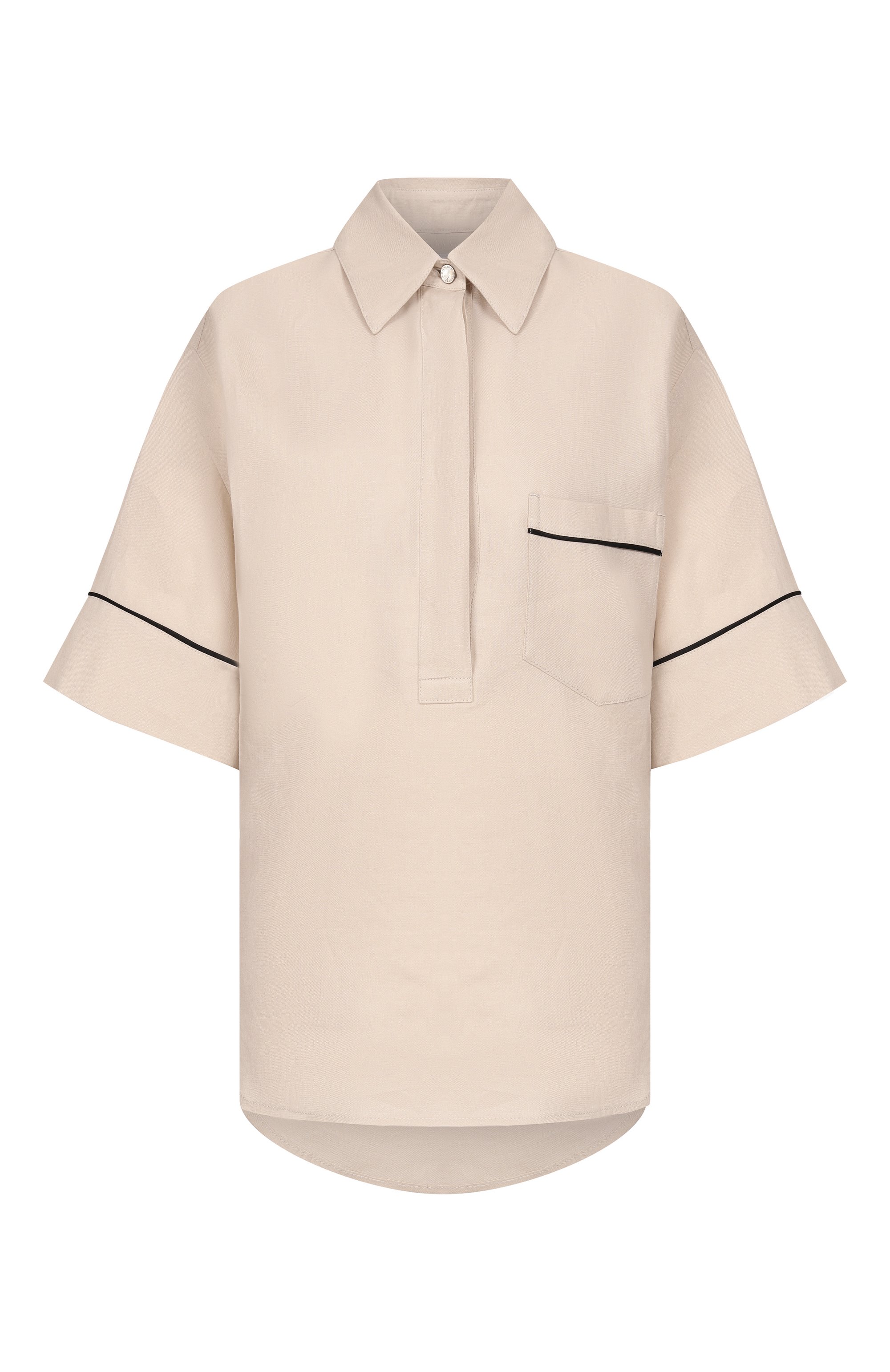 Льняная рубашка AGNONA, арт. TD1109E/U3049E, фото 1