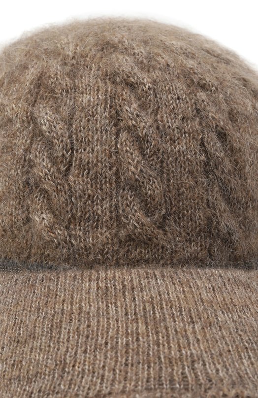 Бейсболка Brunello Cucinelli MCAP9A024 Коричневый  MCAP9A024 Фото 3