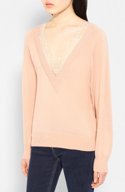 Пуловер из смеси шерсти и шелка CHLOÉ, арт. CHC20SMP10550, фото 3