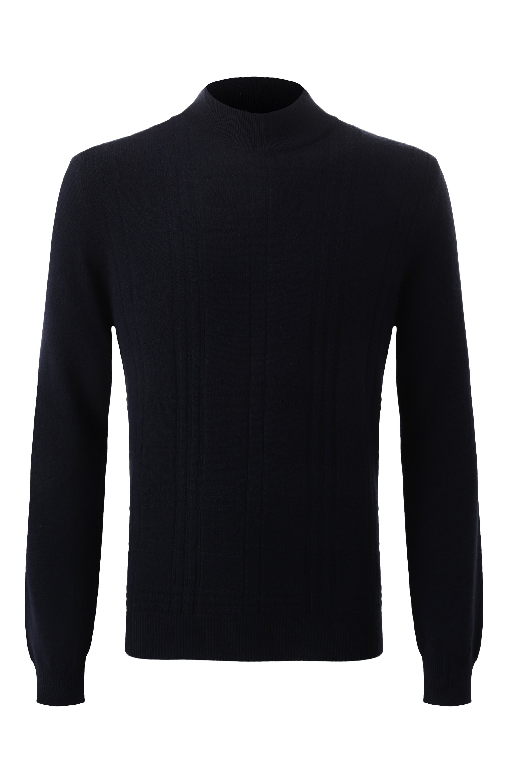 Кашемировый свитер ZILLI темно-синего цвета по цене 122500 руб., арт. KMN001M0300VCHE00, фото 1 Кашемировый свитер ZILLI, арт. KMN001M0300VCHE00, фото 1