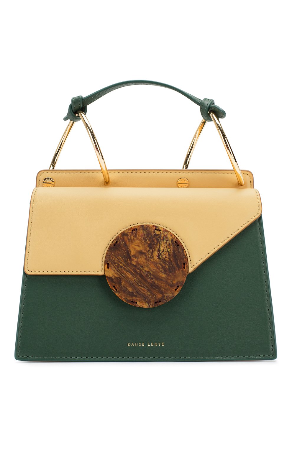 Сумка phoebe bis DANSE LENTE зеленого цвета по цене 45150 руб., арт. PH0EBE BIS/GARDEN H0NEY, фото 1 Сумка phoebe bis DANSE LENTE, арт. PH0EBE BIS/GARDEN H0NEY, фото 1