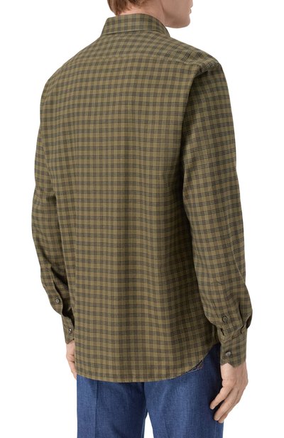 Рубашка из хлопка и лиоцелла STEFANO RICCI, арт. MC007067/BN2822, фото 4