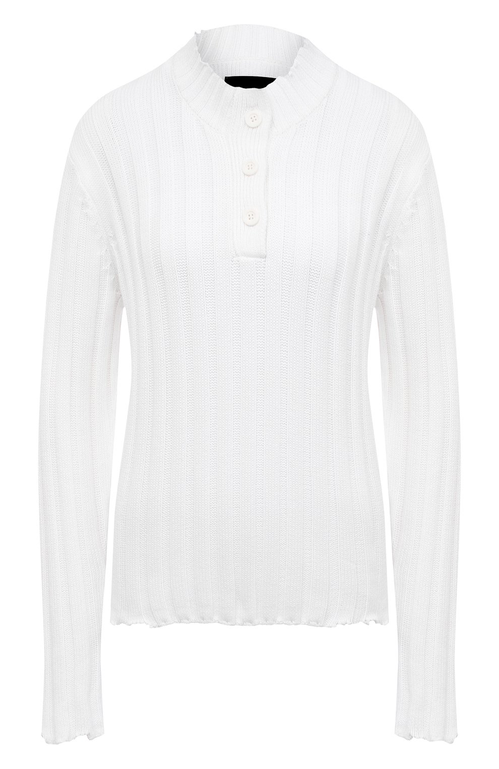 Хлопковый пуловер RTA, арт. WU069-7136WHT, фото 1