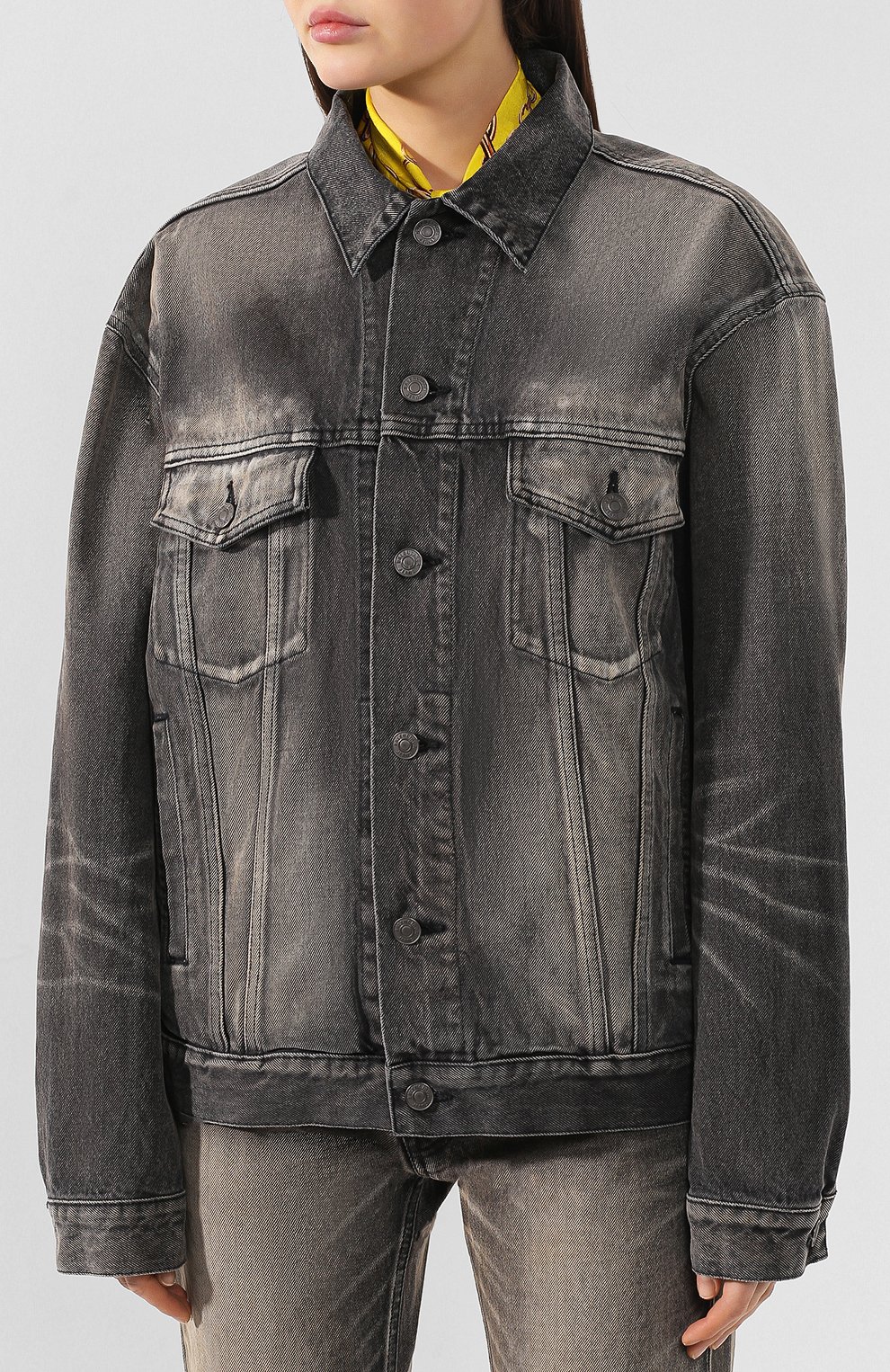 Джинсовая куртка BALENCIAGA, арт. 583431/TEW05, фото 3