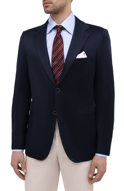 Хлопковый пиджак KITON, арт. UG81H07609, фото 3