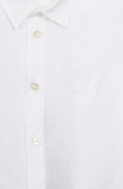 Льняная рубашка DOLCE & GABBANA, арт. L42S70/G7YEA/2-6, фото 3