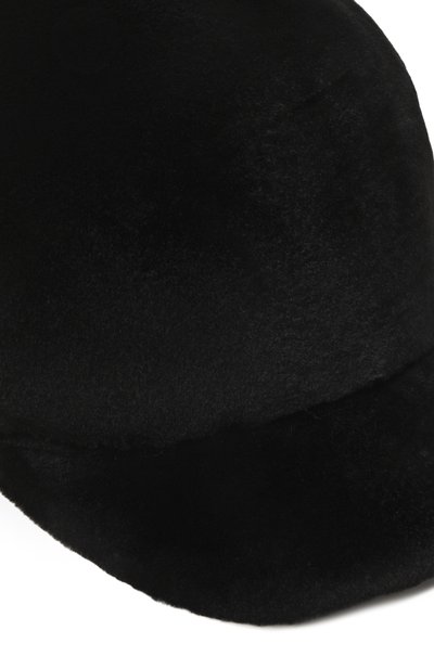 Меховая бейсболка из норки FURLAND черного цвета по цене 87340 руб., арт. 0001002150138600000, фото 3 Меховая бейсболка из норки FURLAND, арт. 0001002150138600000, фото 3