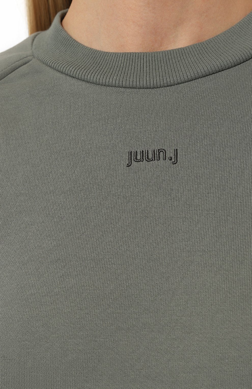 Хлопковый свитшот JUUN.J, арт. JW3341W61H, фото 5