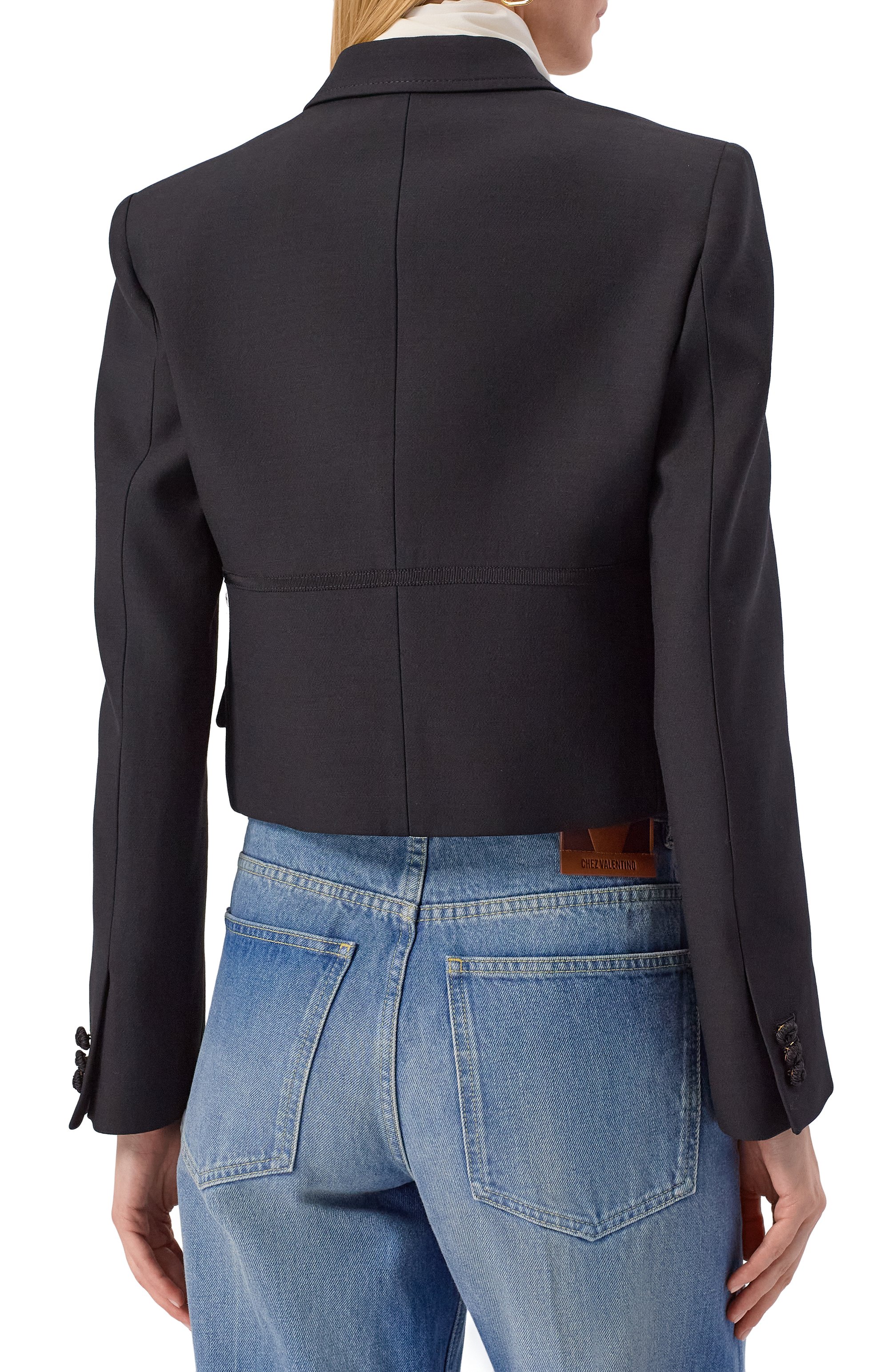 Жакет из шерсти и шелка VALENTINO, арт. 7B3CE4E5/1CF, фото 4