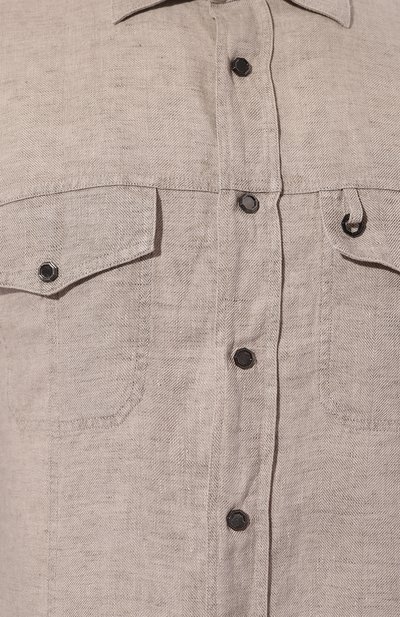 Льняная рубашка STEFANO RICCI, арт. MC007067/TX0001, фото 5