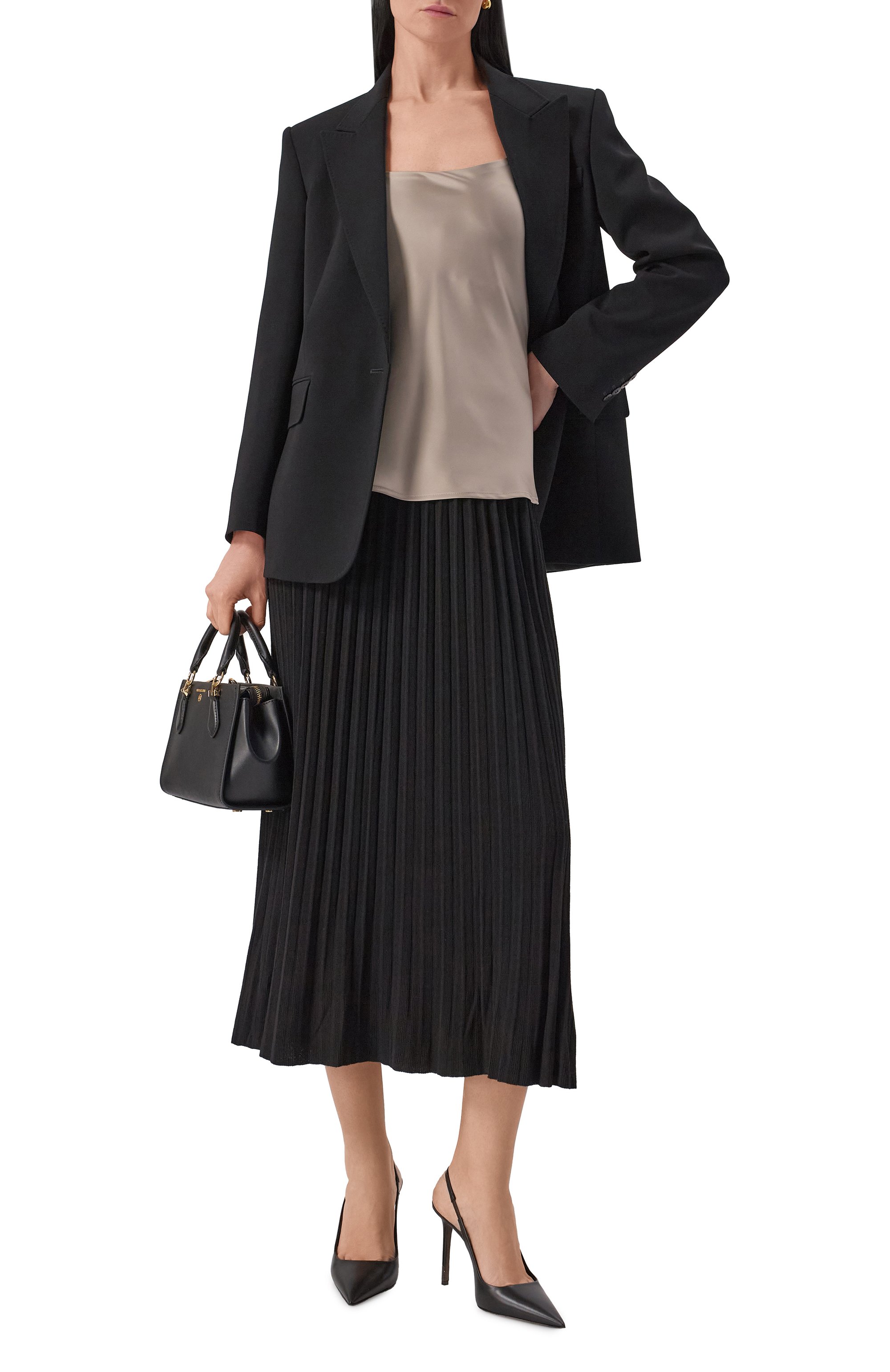 Атласный топ HERNO, арт. BL000021D/12506, фото 2