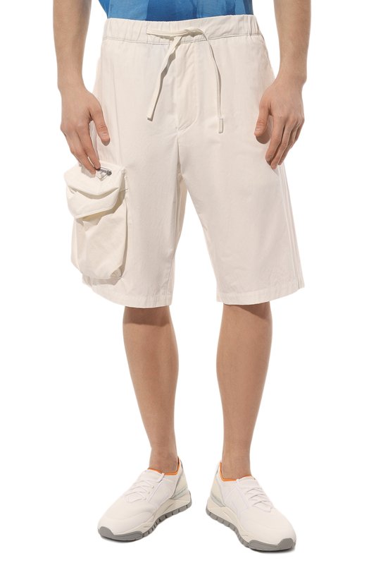 Хлопковые шорты Oamc Кремовый, фото 3