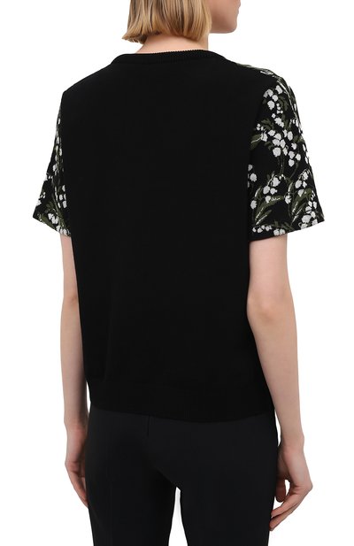 Топ из хлопка и вискозы REDVALENTINO разноцветного цвета по цене 44600 руб., арт. VR3KC06P/5NA, фото 4 Топ из хлопка и вискозы REDVALENTINO, арт. VR3KC06P/5NA, фото 4