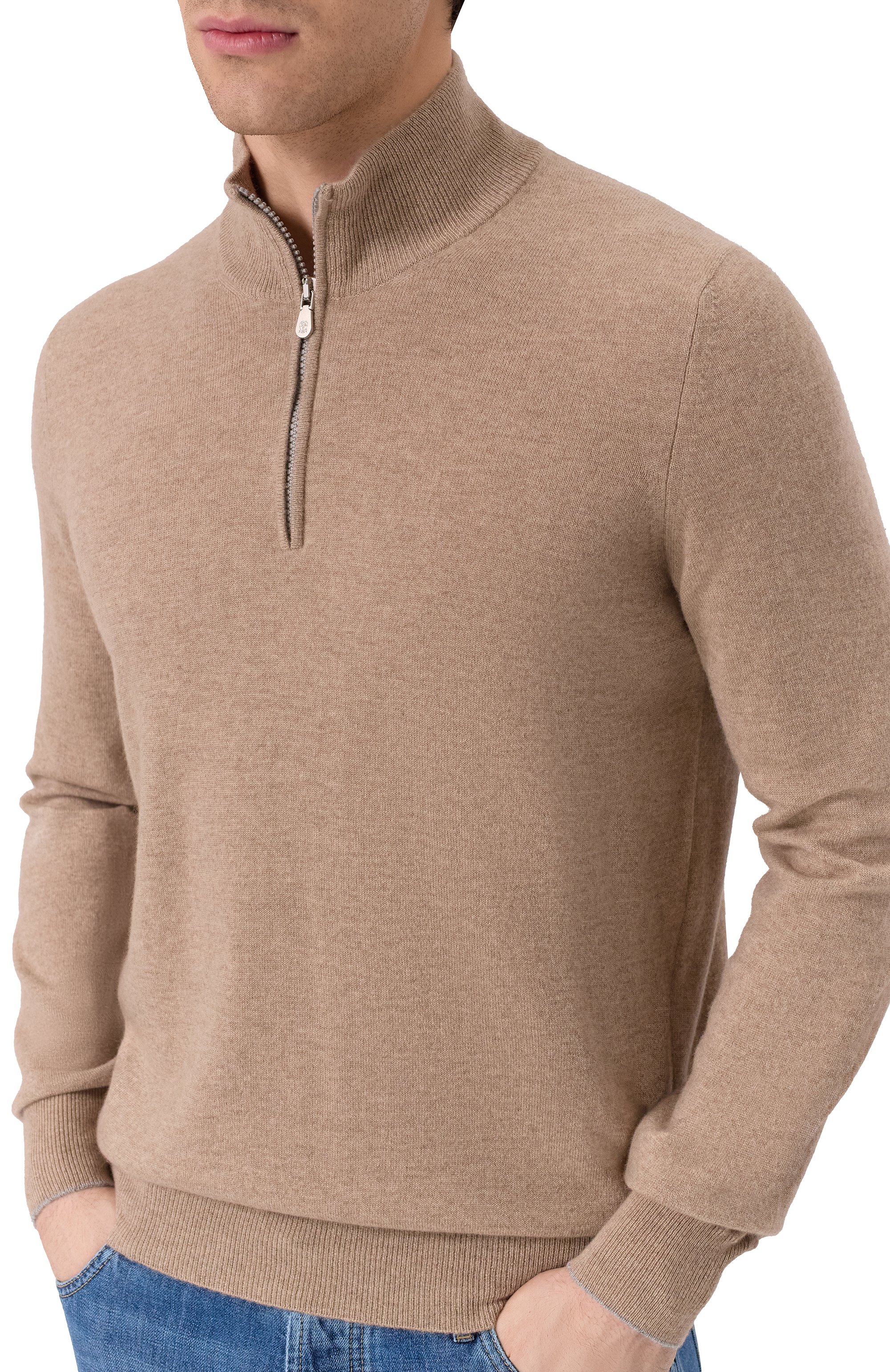 Кашемировый джемпер BRUNELLO CUCINELLI, арт. M2200124, фото 5