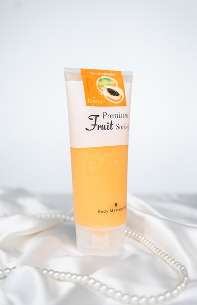 Скраб-щербет для тела с солью тихого океана и папайей (500g) ENHEL BEAUTY, арт. 4512442003366, фото 4