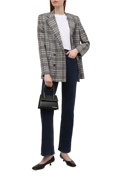 Хлопковая футболка VICTORIA BECKHAM, арт. 1122JTS003250A, фото 2