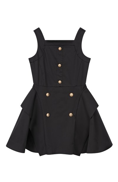 Хлопковое платье BALMAIN, арт. BY1B92