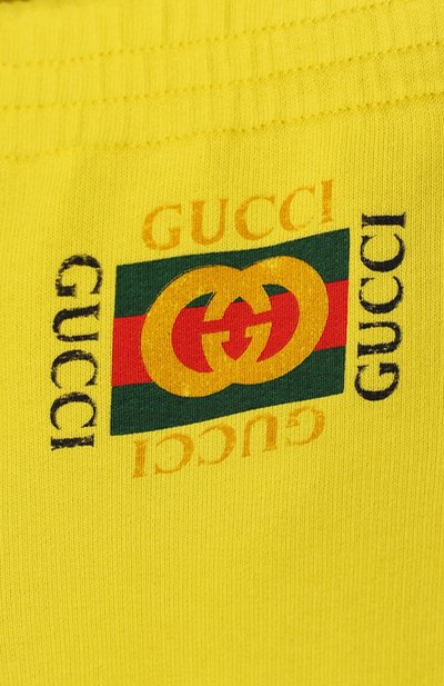 Хлопковые джоггеры с логотипом бренда GUCCI, арт. 509179/X3L00, фото 3