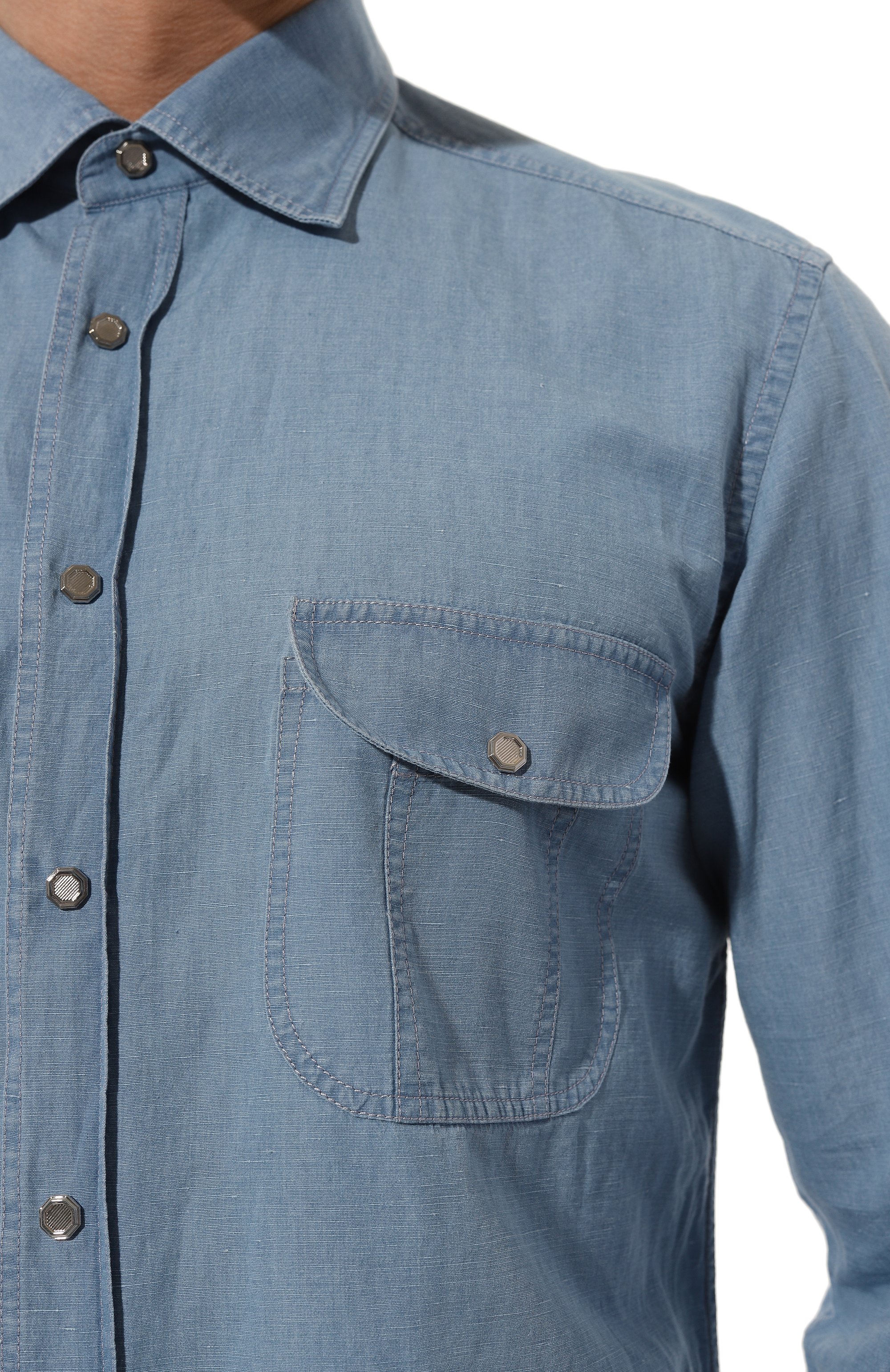 Джинсовая рубашка STEFANO RICCI, арт. MC007285/EX2709, фото 5