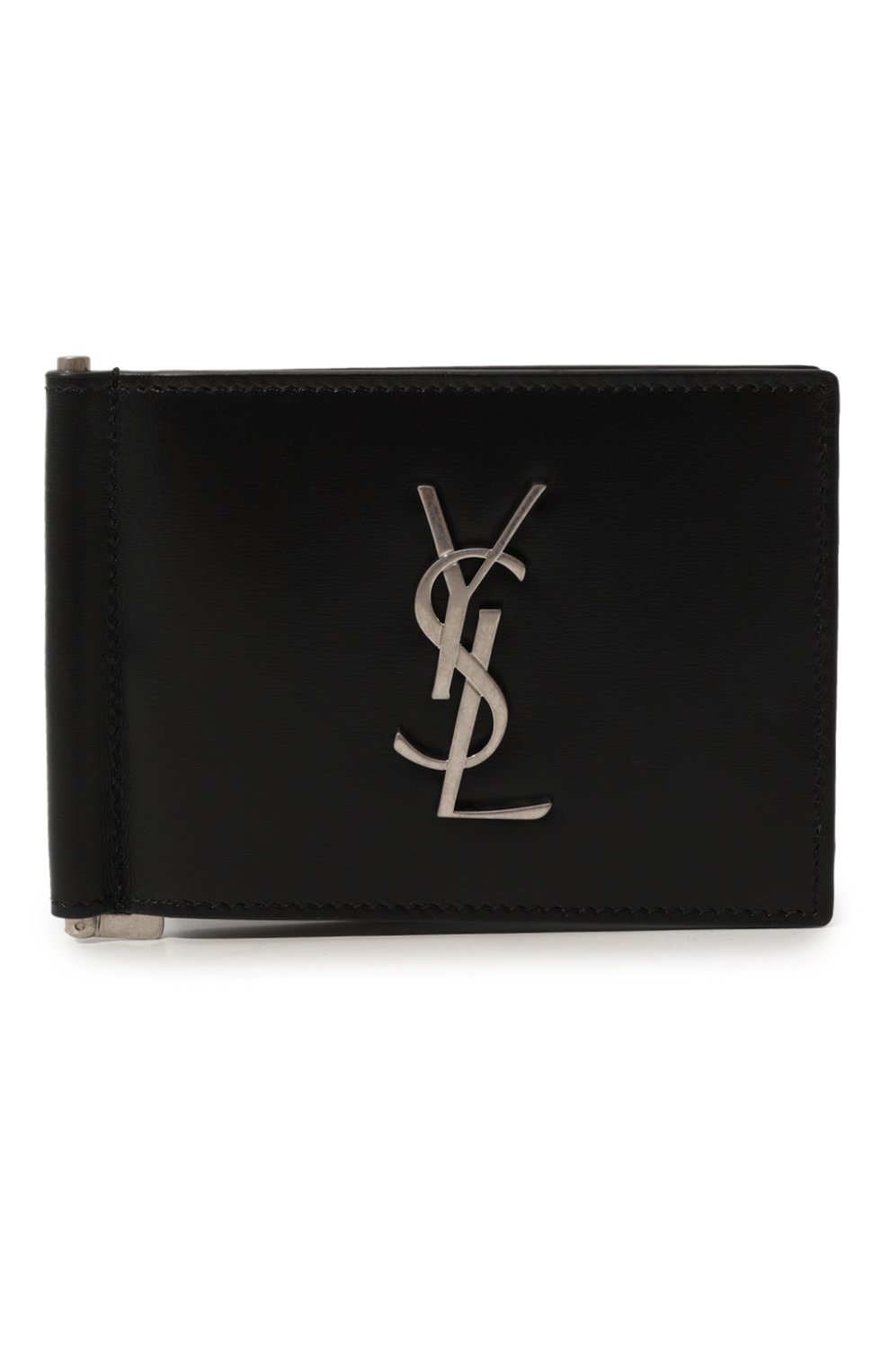 Кожаный зажим для купюр SAINT LAURENT, арт. 485630/0SX0E, фото 1