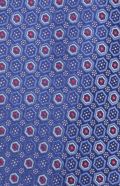 Шелковый галстук CANALI синего цвета по цене 11500 руб., арт. 18/HJ02559, фото 3 Шелковый галстук CANALI, арт. 18/HJ02559, фото 3