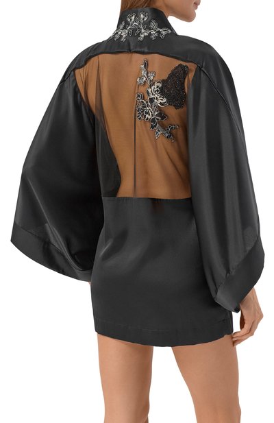 Шелковый халат C.ALLA, арт. CA0112 VE-C-R, фото 3