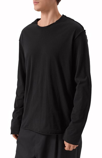 Хлопковый лонгслив ATTACHMENT, арт. AJ52-091, фото 3