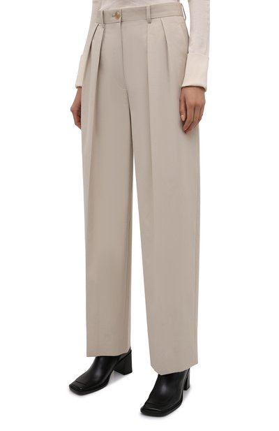 Хлопковые брюки THE ROW, арт. 5629W2047, фото 3