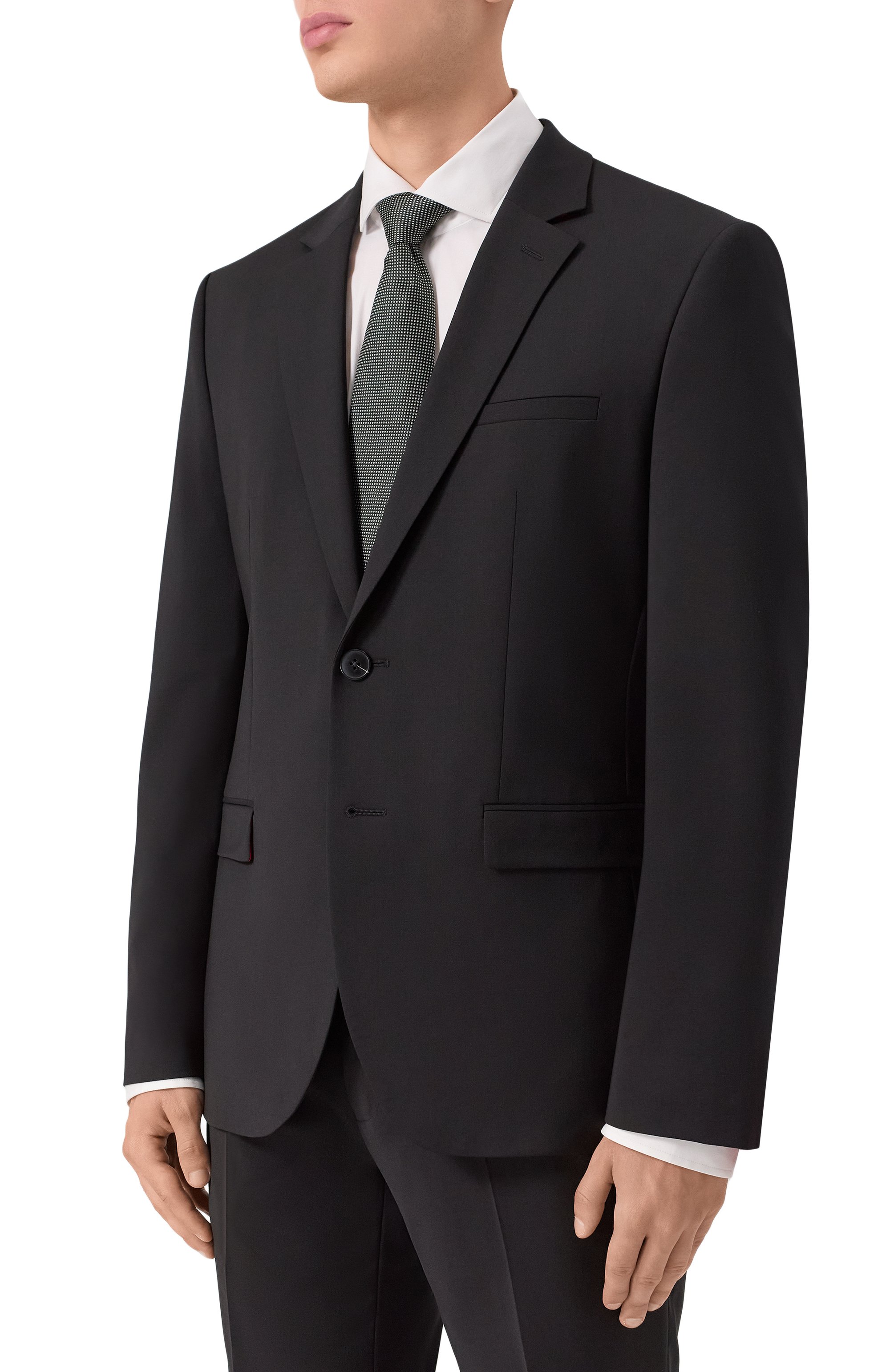 Костюм HUGO черного цвета по цене 54950 руб., арт. 50540141, фото 4 Костюм HUGO, арт. 50540141, фото 4