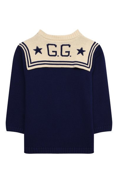 Хлопковый пуловер GUCCI, арт. 642846/XKBQ7, фото 2