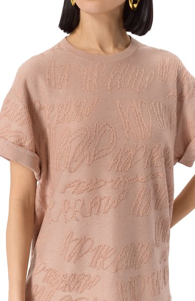 Футболка из хлопка и вискозы AND THE BRAND, арт. S25-TS014S-1204-301, фото 5