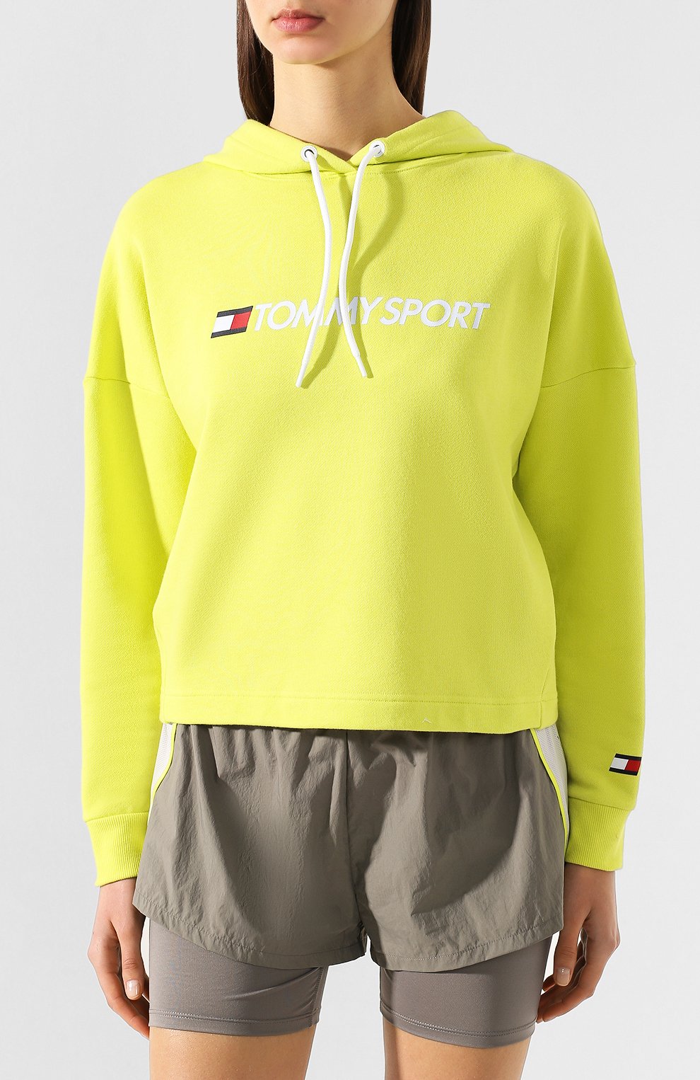 Хлопковое худи TOMMY HILFIGER, арт. S10S100455, фото 3