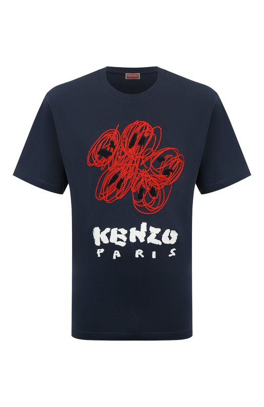 фото Хлопковая футболка kenzo