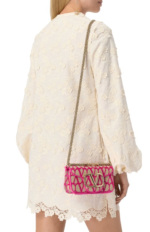 Сумка Locò small Valentino 3W2B0L97JSQ YVG Розовый  3W2B0L97JSQ YVG Фото 2