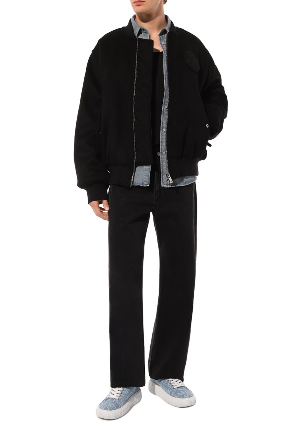 Текстильные кеды medusa VERSACE, арт. DSU8404/1A08271, фото 2