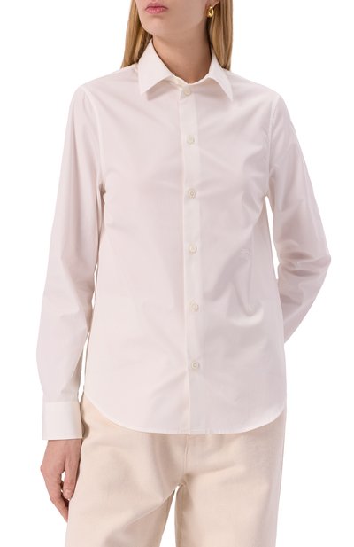 Хлопковая рубашка BURBERRY, арт. 8101130, фото 3