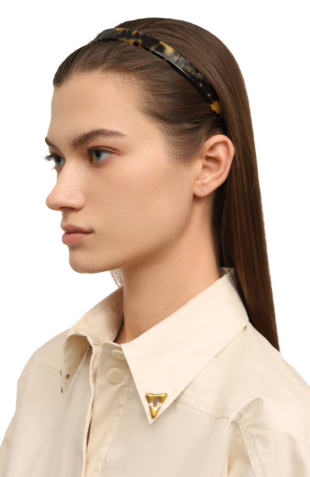 Ободок для волос plaisance ALEXANDRE DE PARIS, арт. AHB-1543 W, фото 2