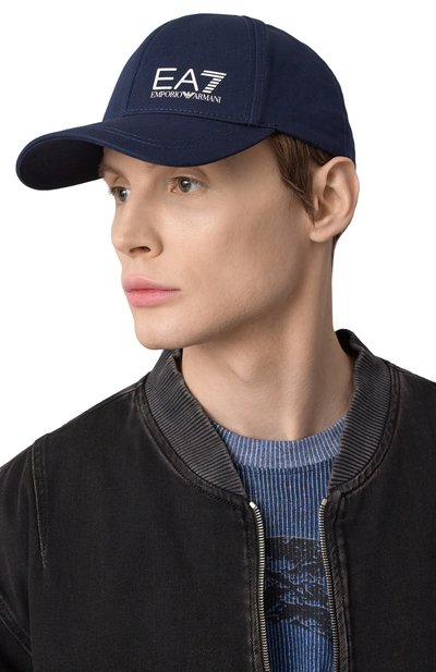 Хлопковая бейсболка EA7, арт. 7X000005/AF11989, фото 2