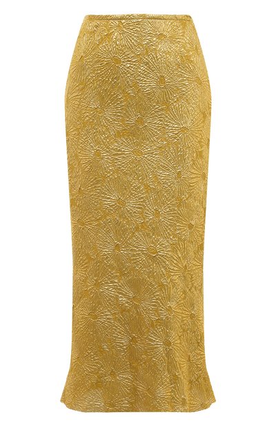 Женская шелковая юбка DRIES VAN NOTEN, арт. 232-010838-7077