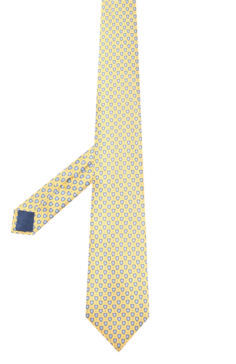 Шелковый галстук CORNELIANI желтого цвета по цене 14800 руб., арт. 85U390-0120333/00, фото 2 Шелковый галстук CORNELIANI, арт. 85U390-0120333/00, фото 2