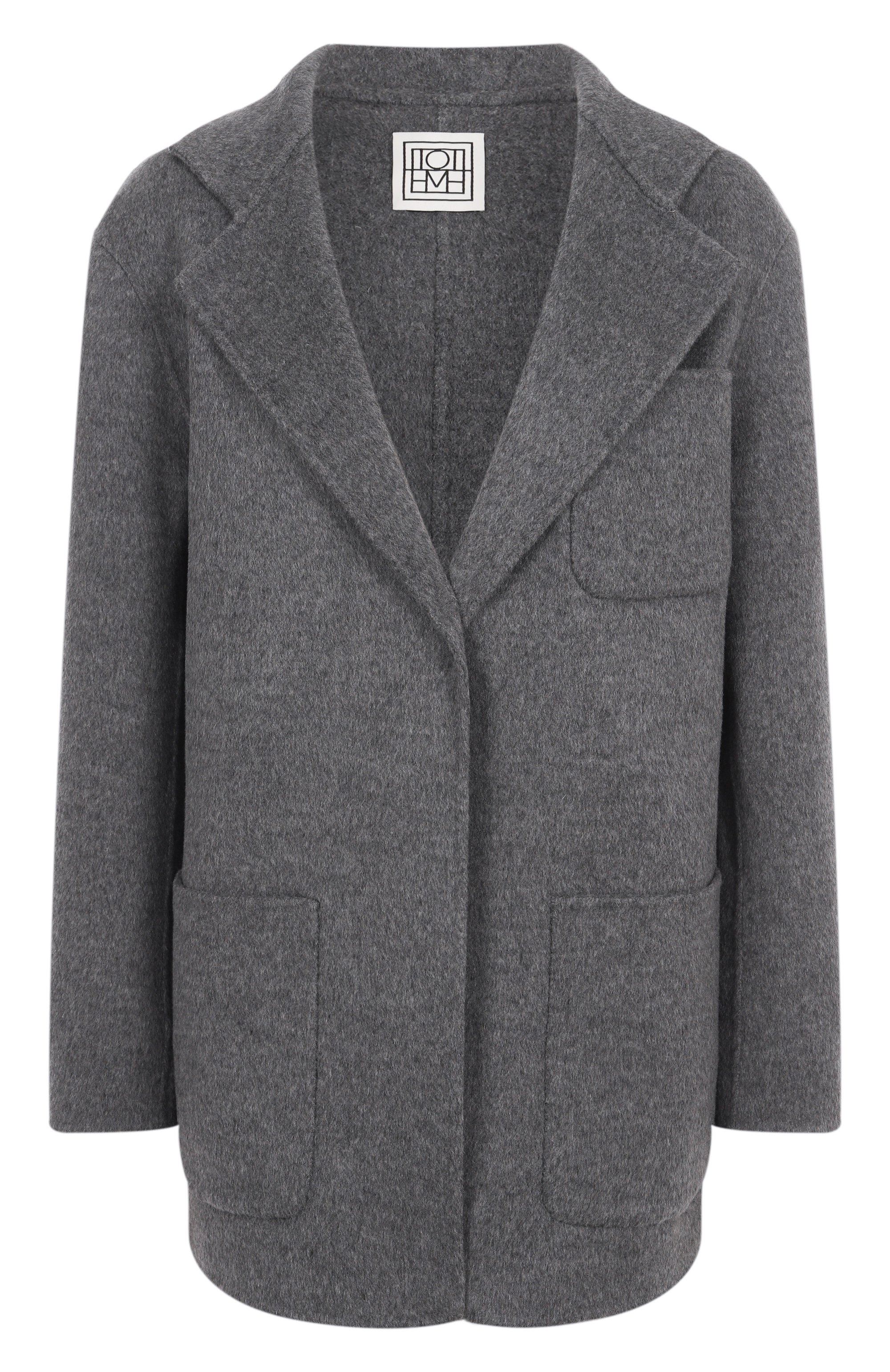 Шерстяное полупальто TOTEME, арт. 242-WR01613-FB0006, фото 1